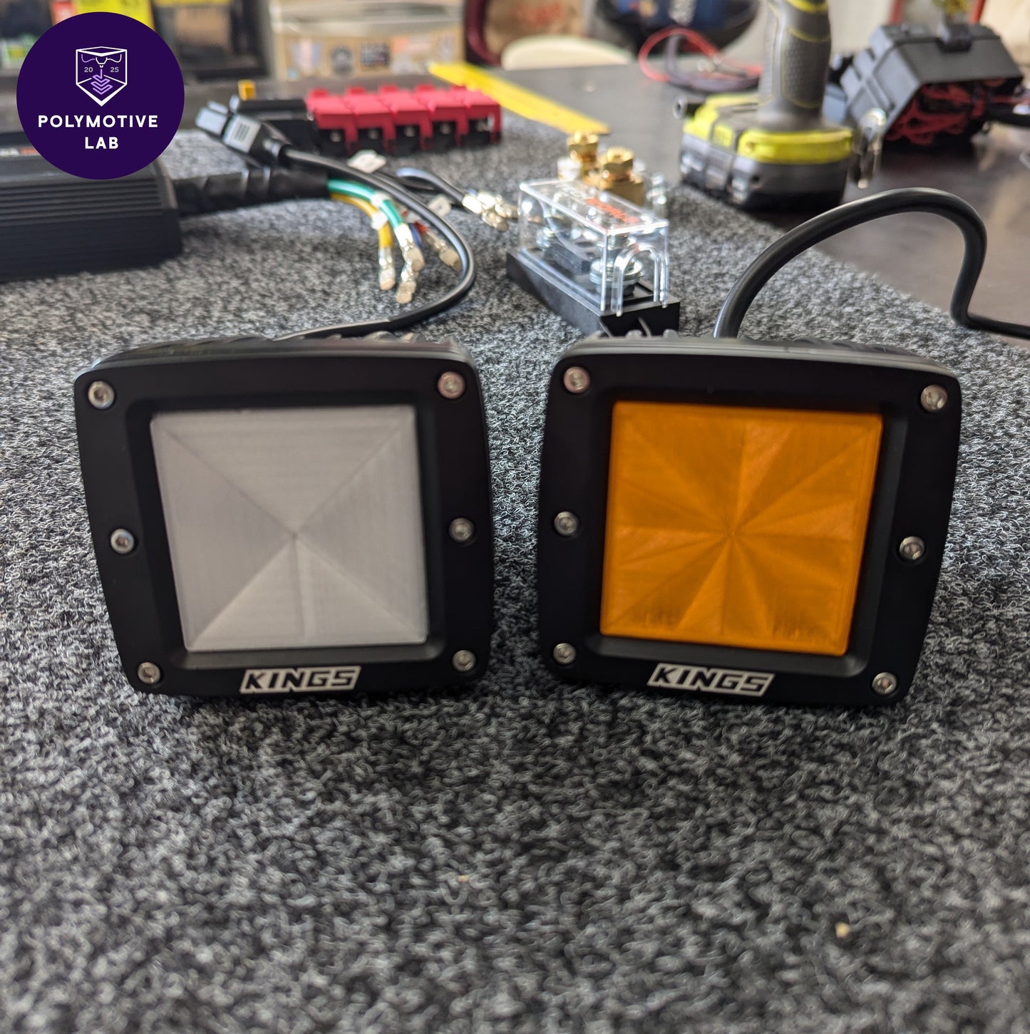 Kings Worklight Lenses (Pair)