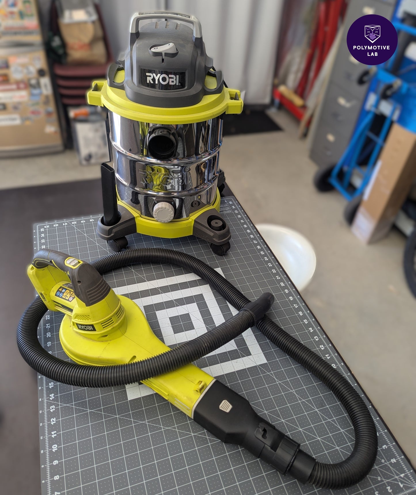 Ryobi Leaf Blower to Workshop Vac Adapter