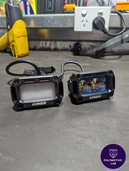 Kings Worklight V3 Small 3.3" Diffused Lenses (Pair)