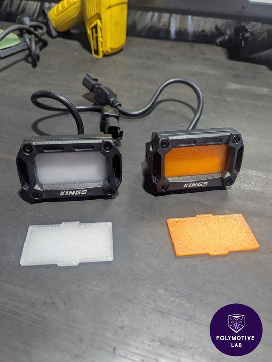 Kings Worklight V3 Small 3.3" Diffused Lenses (Pair)